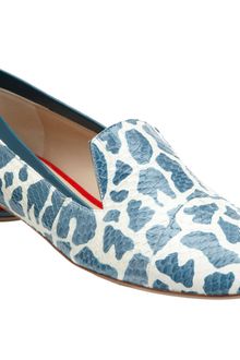 Nicholas Kirkwood Snakeskin Smoking Slipper - Lyst