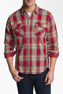 Obey Merrick Woven Plaid Shirt - Lyst