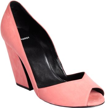 Pierre Hardy Peep Toe Aline Pump - Lyst