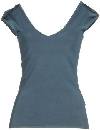 Ralph Lauren Black Label Sleeveless Sweater - Lyst