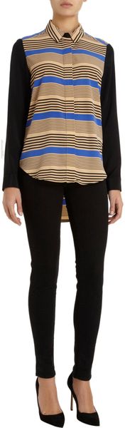 Sea Striped Bodice Shirt - Lyst