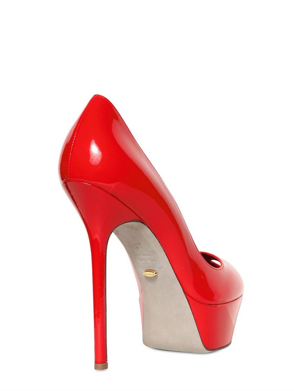 sergio rossi red pumps