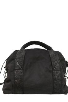 Silent By Damir Doma Cotton Canvas Leather Weekender Bag - Lyst