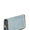 Stella Mccartney Shaggy Faux Deer Wallet in Blue - Lyst