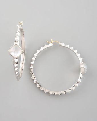 Stephen Webster Crystal Haze Hoop Earrings - Lyst