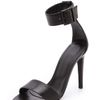 Tibi Carine Ankle Strap Sandals in Black - Lyst