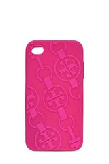 Tory Burch Silicone T-Belts Iphone Case