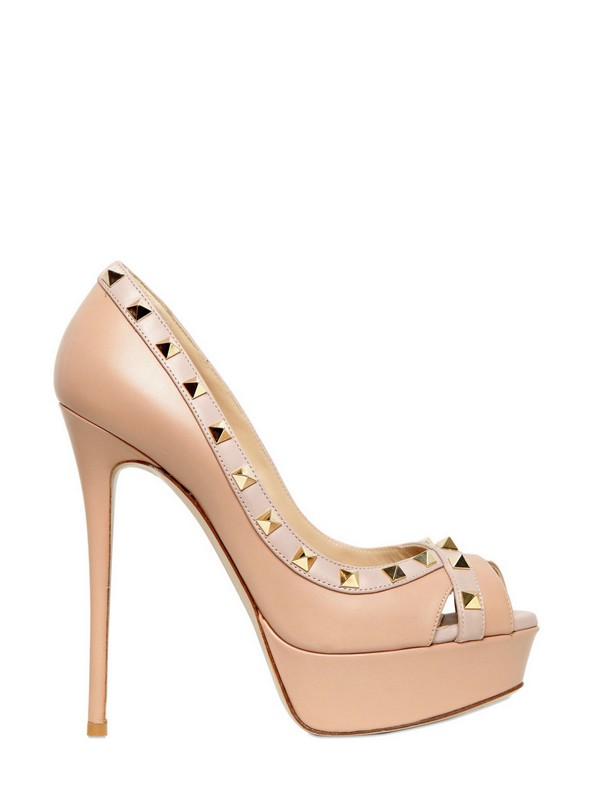 valentino peep toe