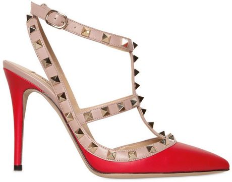 valentino 100mm rockstud pumps