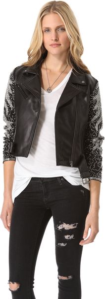 Veda Aquarius Leather Jacket - Lyst