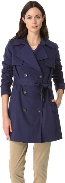 Vince Trench Coat - Lyst