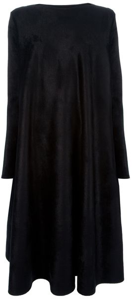 Alaïa Oversized Pleated Dress - Lyst