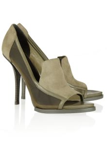 Alexander Wang Ali Suede and Mesh Pumps - Lyst