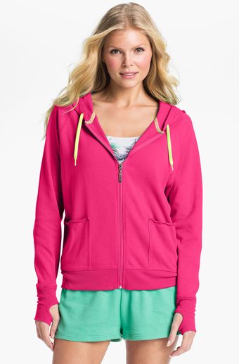 Steve Madden Lounge Love Zip Hoodie - Lyst
