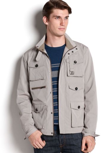 Calvin Klein Multi Pocket Coat - Lyst