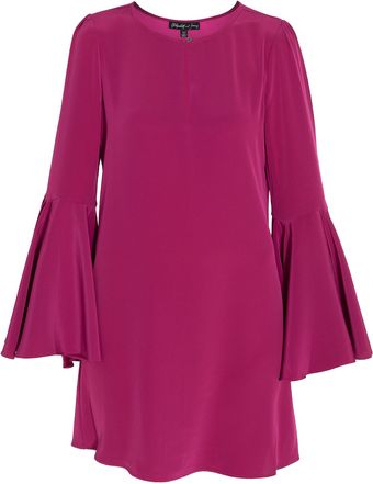 Elizabeth And James New Mabel Flute Sleeve Dress - Lyst