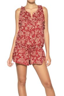 Etoile Isabel Marant Printed Cotton Voile Jumpsuit - Lyst