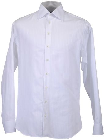 Giorgio Armani Long Sleeve Shirt - Lyst