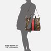 Gucci Rania Python Top Handle Bag in Animal (brown) - Lyst