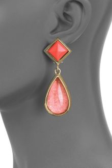 Kara Ross Resin Drop Earrings - Lyst
