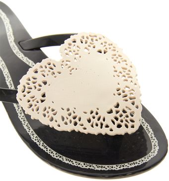 Melissa Harmonic Heart Flip Flops - Lyst