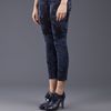 Mother Denim The Cropped Looker Jean in Blue (floral) - Lyst