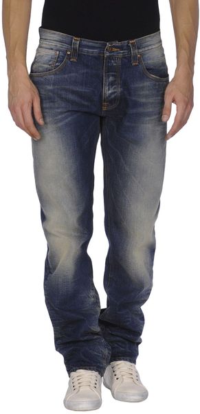 Nudie Jeans Denim Pants - Lyst