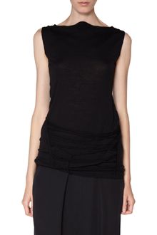 Rick Owens Sleeveless Yarn Sweater - Lyst
