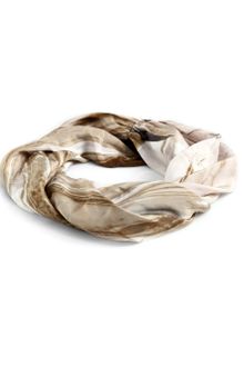 Roberto Cavalli Silk Satin Abstract Belt - Lyst