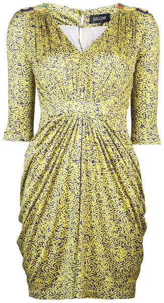 Saloni Cosima Dress - Lyst