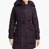 Steve Madden Asymmetrical Quilted Coat in Purple (plum) - Lyst