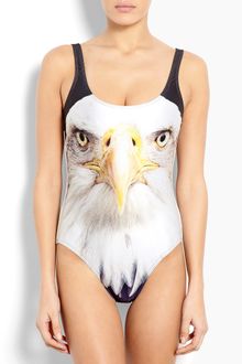 We Are Handsome Eagle Scoop Back One Piece Swimsuit - Lyst