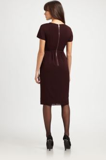 Burberry Stretchcrepe Dress - Lyst
