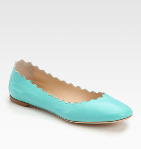 turquoise ballet flats with ribbon