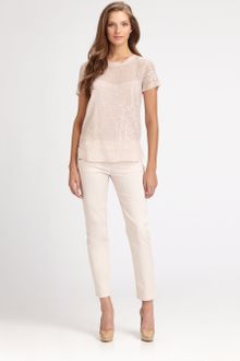 DKNY Sequin Blouse - Lyst