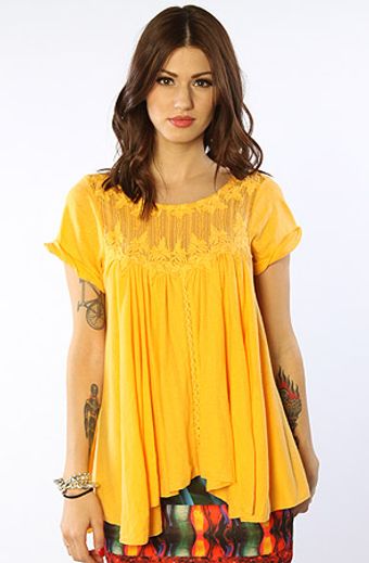Free People The Dance with Harini Top in Sunshine - Lyst