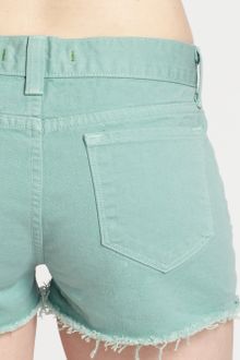 J Brand Lowrise Denim Cutoff Shorts - Lyst