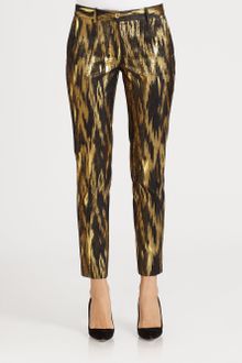 Michael Kors Ikat Jacquard Pants - Lyst