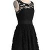 Modcloth When The Night Comes Dress in Black - Lyst