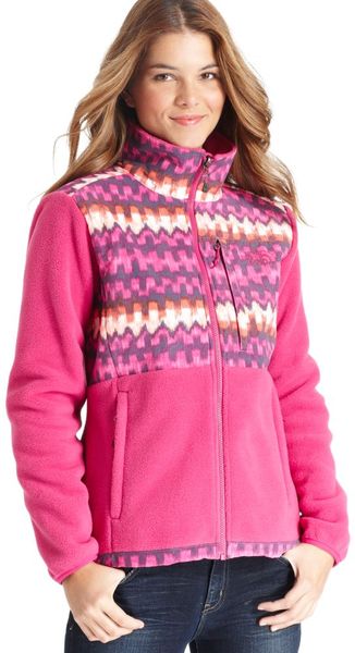 The North Face Denali Ikatprint Fleece - Lyst