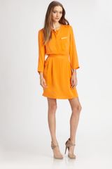Theory Brunella Silk Dress