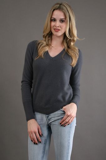 Re.set V-Neck Cashmere Sweater - Lyst