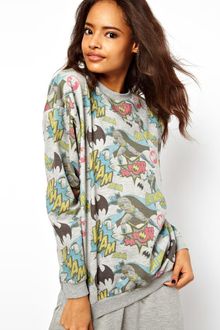 ASOS Collection Asos Sweatshirt with Batman Print - Lyst