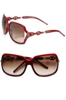 Gucci Square Marina Chain Sunglasses - Lyst