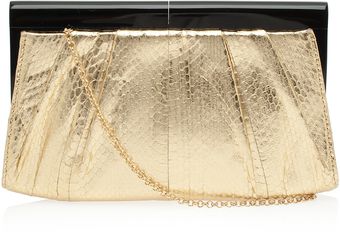 Kotur Boulet Snakeskin Clutch - Lyst