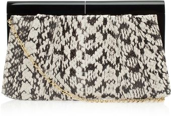 Kotur Boulet Snakeskin Clutch - Lyst