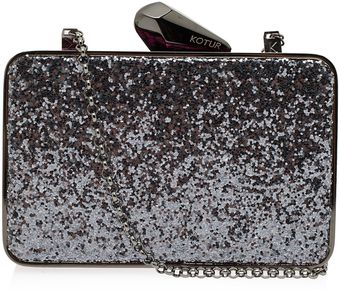 Kotur Joret Glitter Clutch Bag - Lyst
