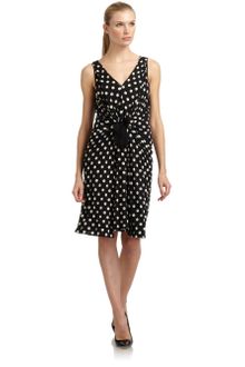 Moschino Cheap & Chic Polka Dot Jersey Dress - Lyst