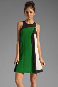 Sonia By Sonia Rykiel Color Block Tank Dress  - Lyst