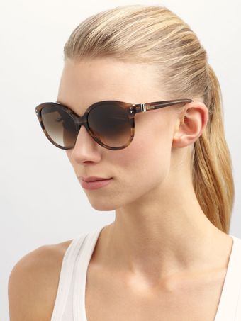 Valentino Rock Stud Round Sunglasses - Lyst